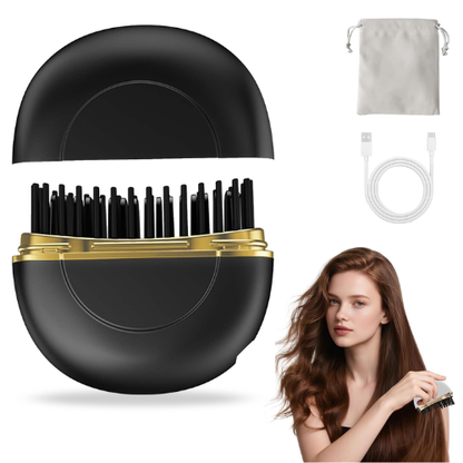 Cepillo Alisador de Cabello Portátil